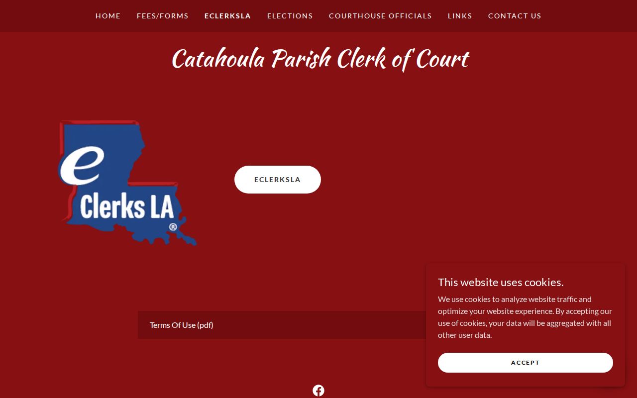 Catahoula Parish criminal court cases eClerks LA route