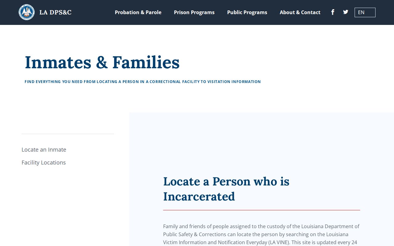 Catahoula Parish criminal history Louisiana inmate information